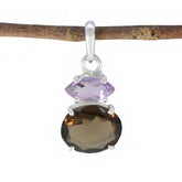 Layla Multicolor Heart Pendant Necklace with Gemstones Multi Stone multicolor Multicolor